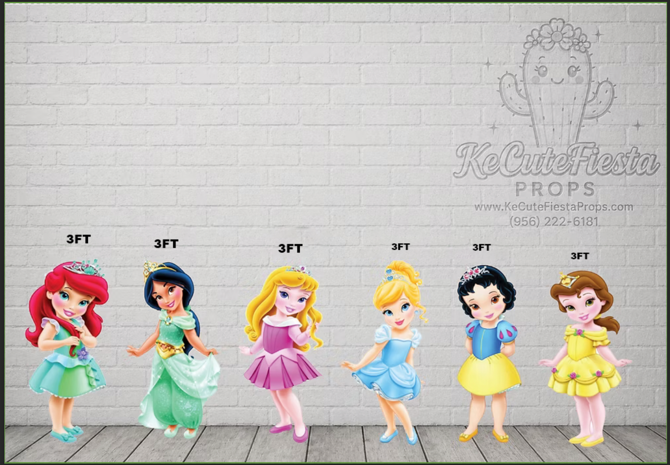 JL2088QS3 3FT H BABY PRINCESSES
