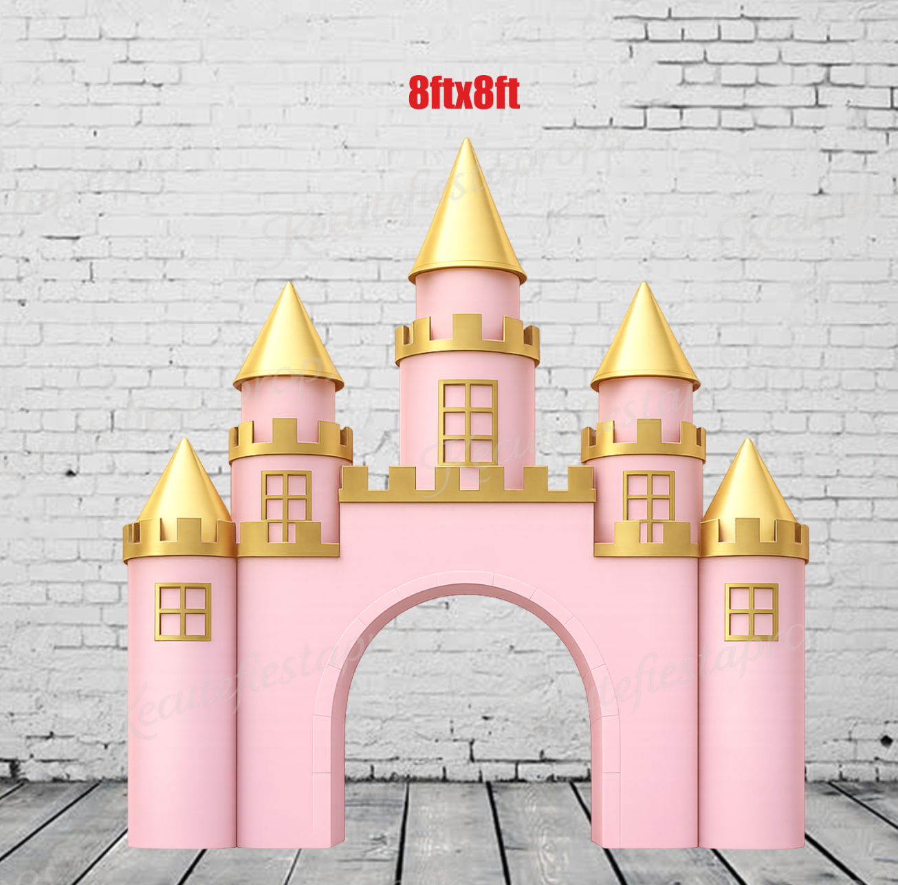 PINK AND GOLD CASTLE INSPIRED
