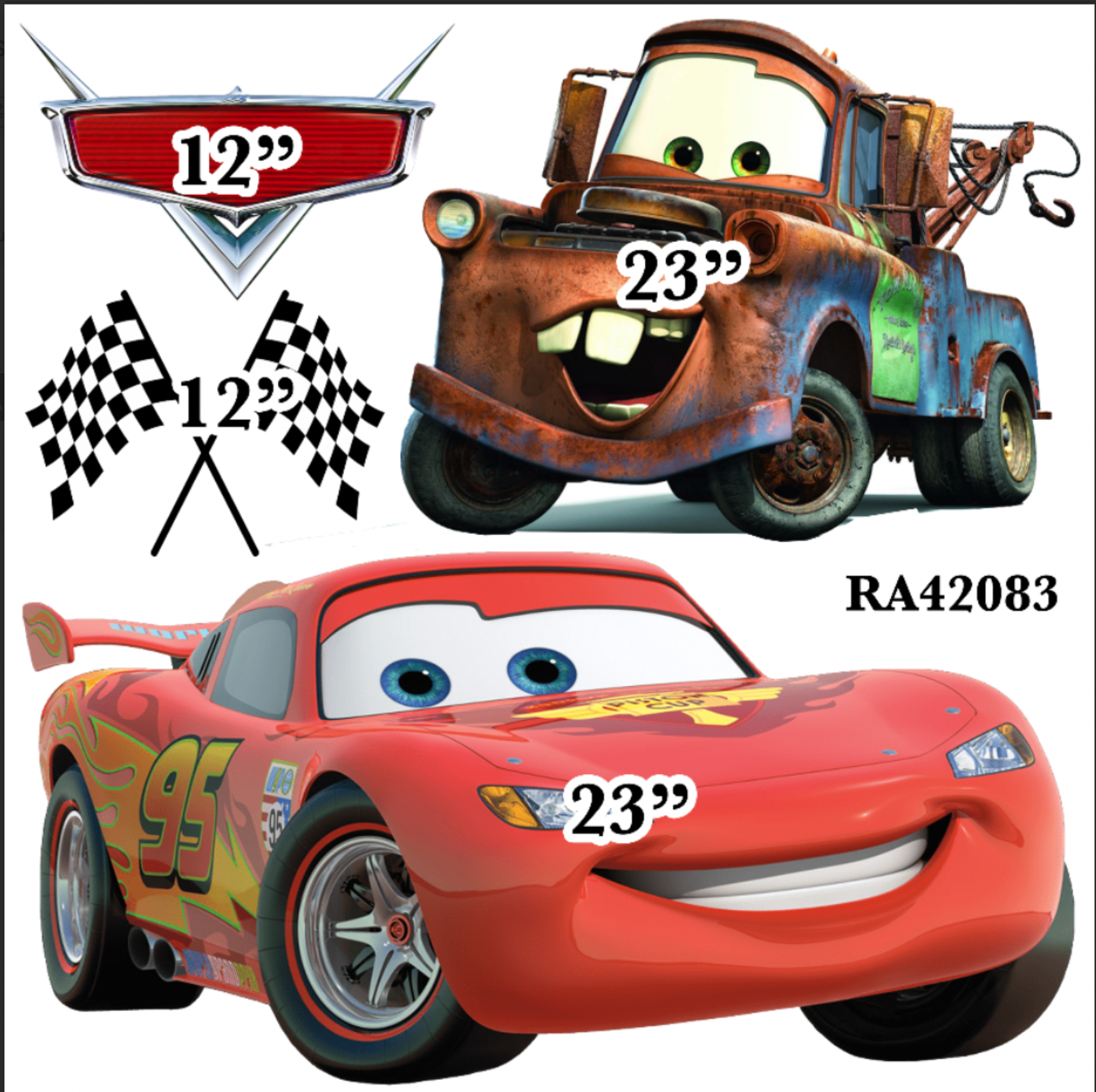 RA42083HS MCQUEEN CARS SET