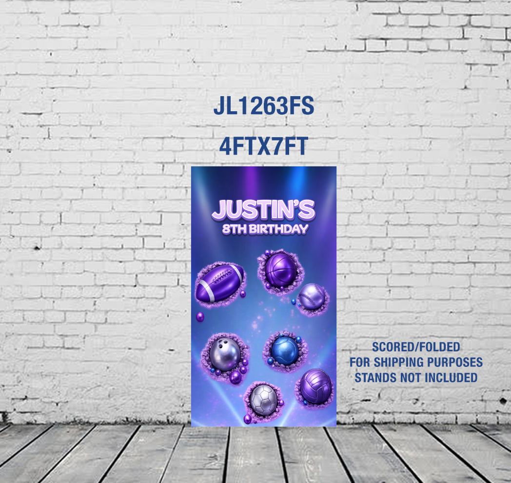 JL1263FS SB PURPLE CUSTOM PANEL SPORTS