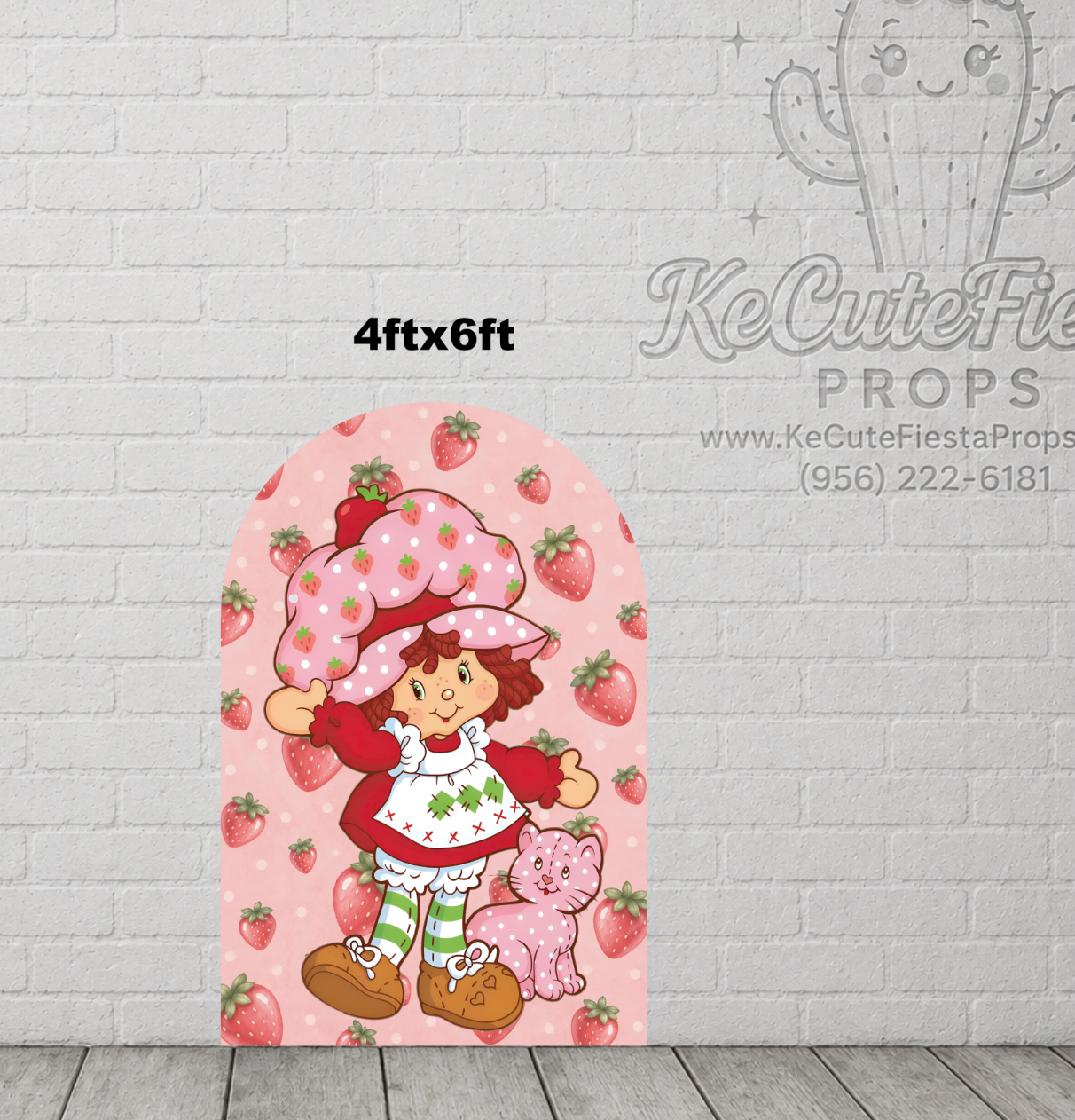 JL2172QS3 SB STRAWBERRY SHORCAKE PANEL