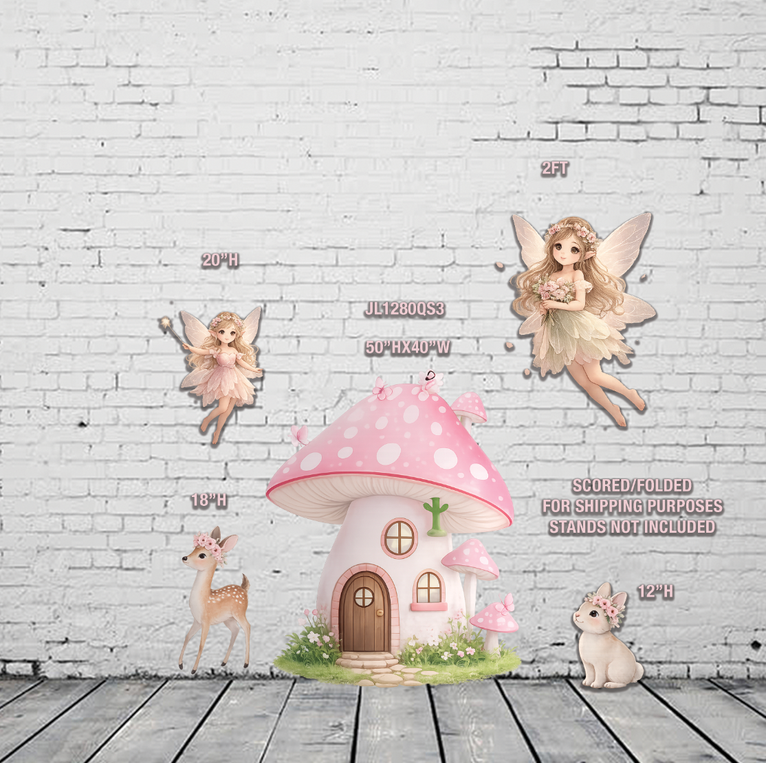 JL1280QS3 SB FAIRY HOUSE SET