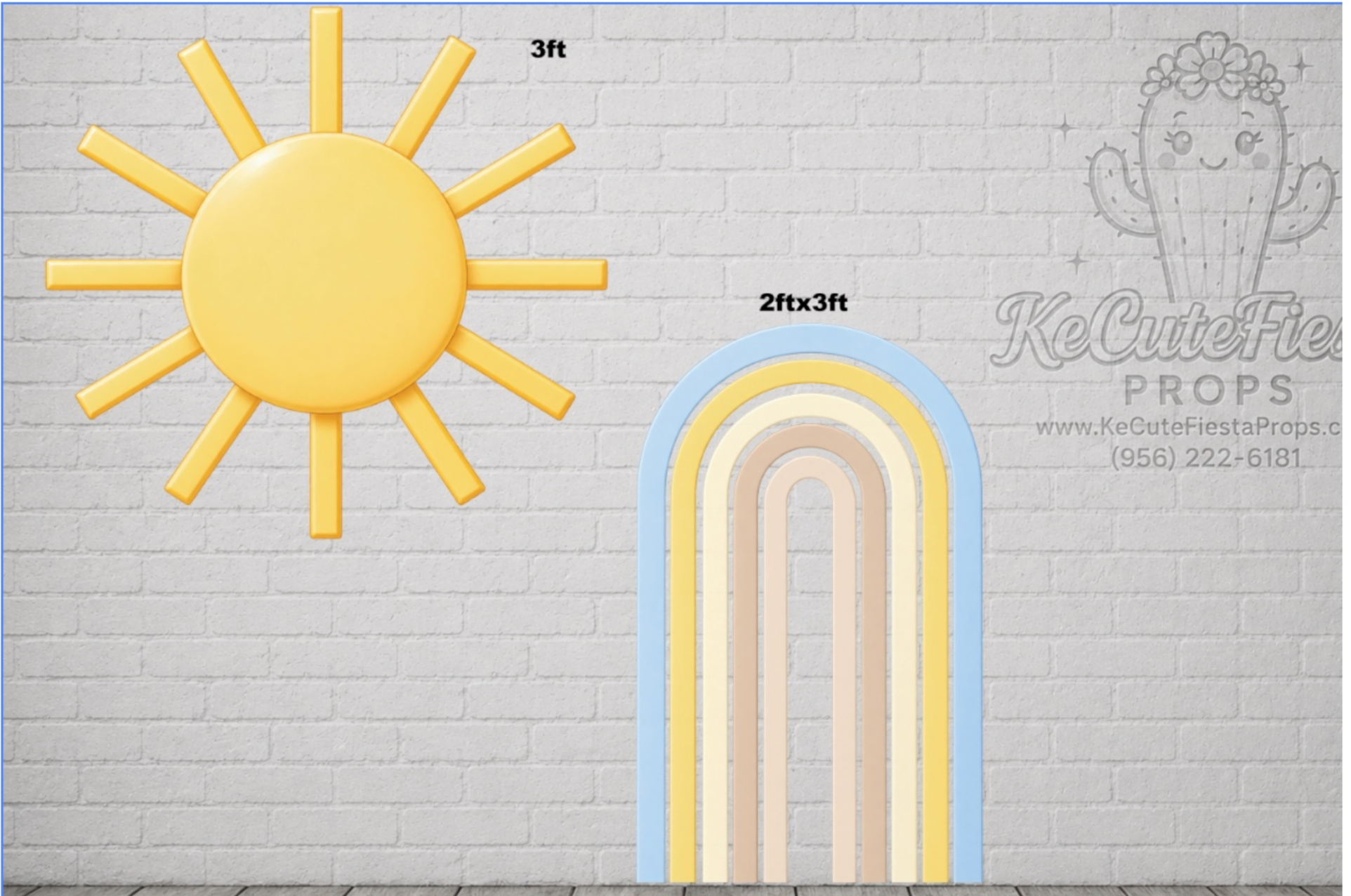 JL2346QS3 RAINBOW AND SUN
