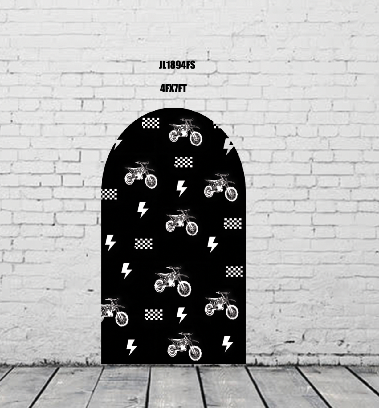 JL1894FS SB BLACK BIKE PANEL