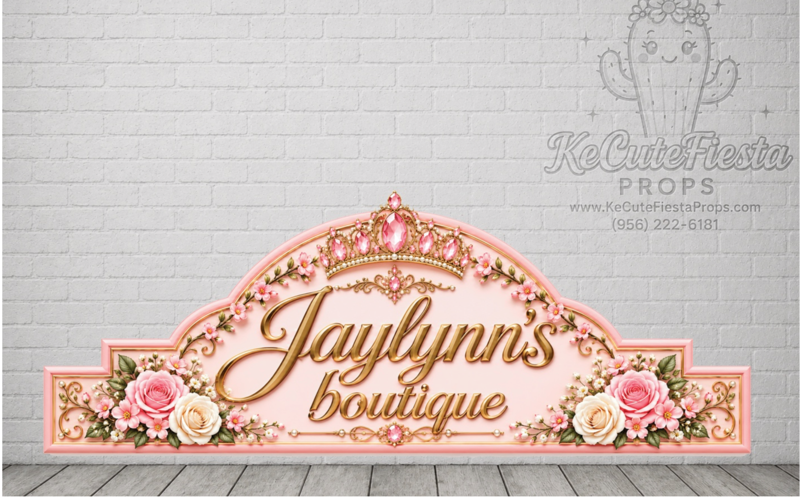 JL2396FS SB CUSTOM BOUTIQUE SIGN