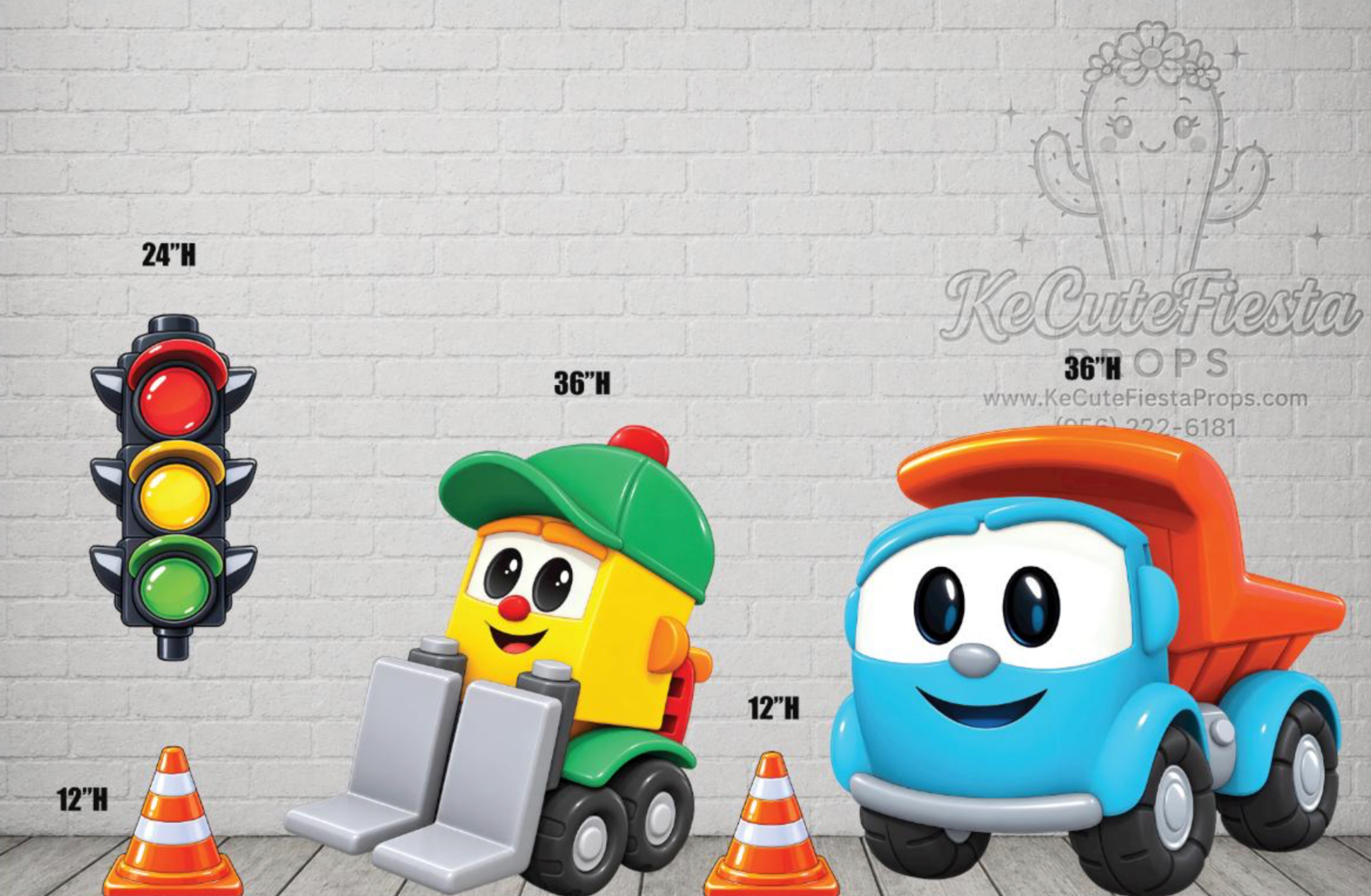 JL2096QS3 Leo the Truck Set