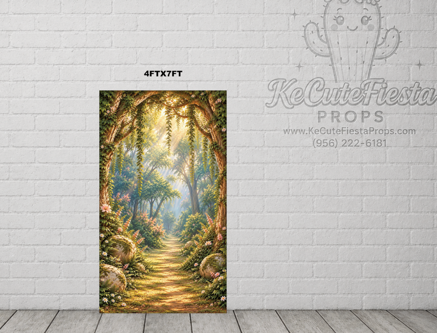 JL2377FS SB ENCHANTED FOREST BACKDROP
