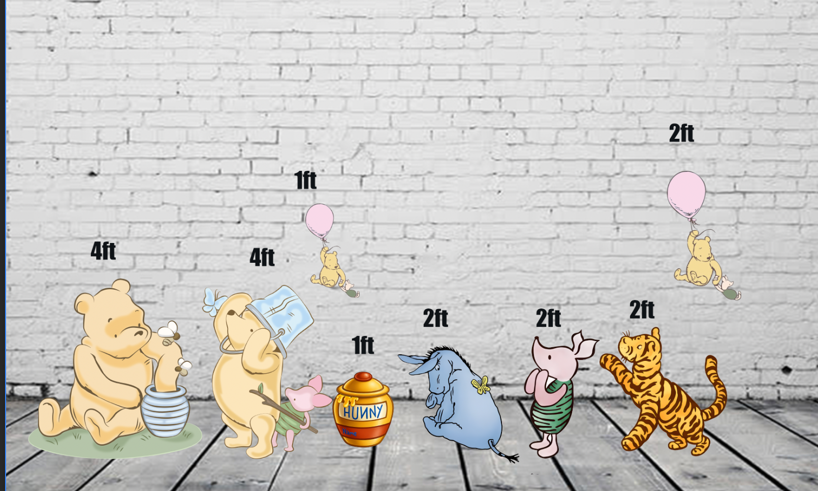 JL1590FS WINNIE THE POOH BIG SET
