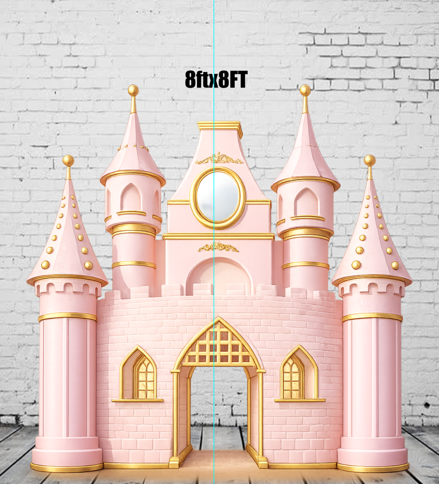 pink PRINCESS CASTLE inspired