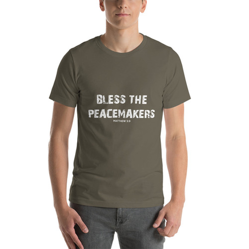 Bless Our Peacemakers Unisex T-Shirt | Peacemaker Coffee