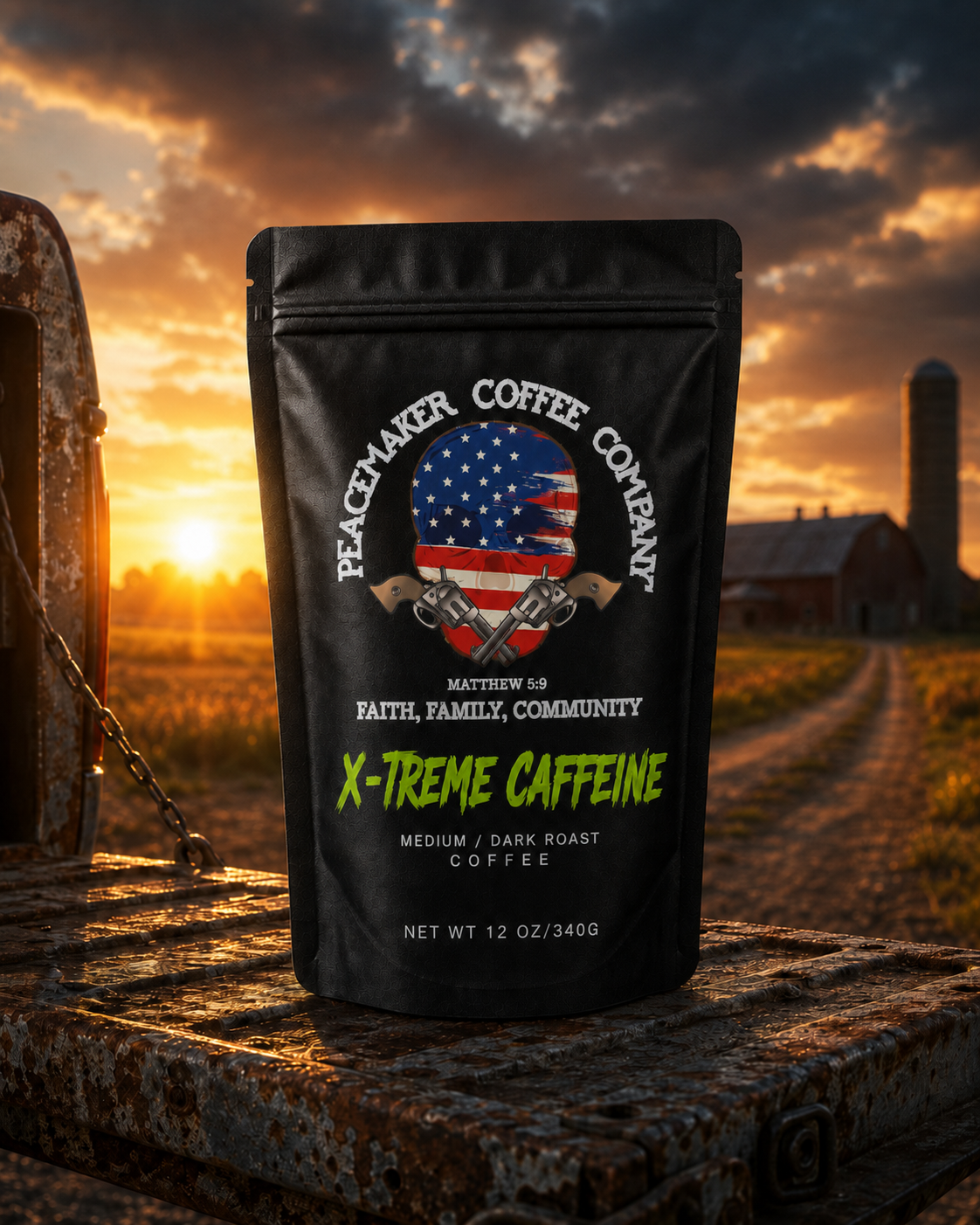 X-Treme Caffeine Coffee - Bold, Smooth, High-Caffeine Coffee (Retail)