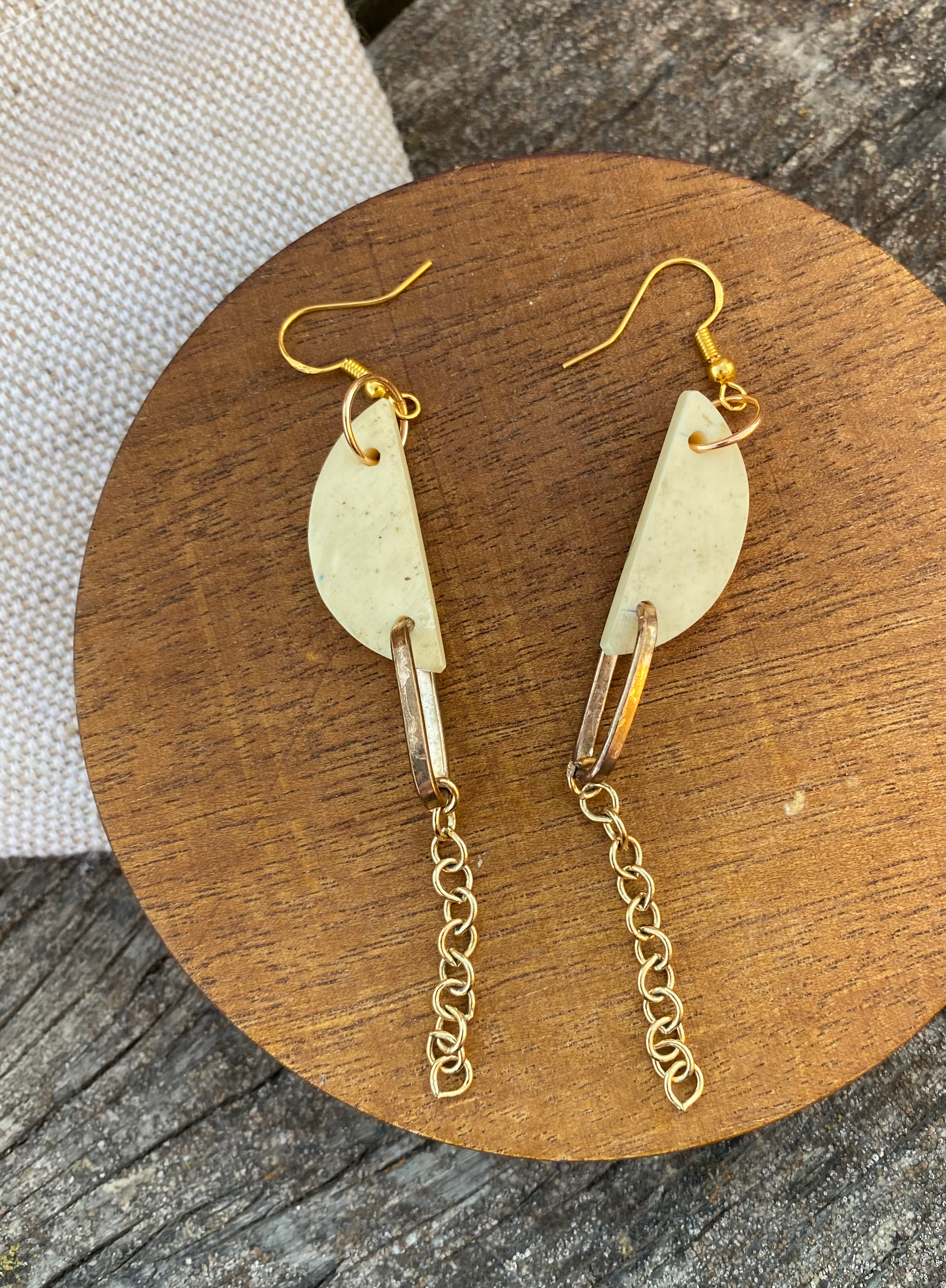 Handmade Gold Earrings