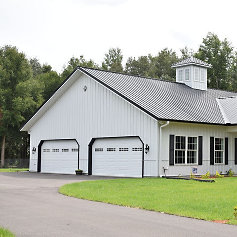12x8 C.H.I. Model 4283 in White with Stockton Windows Installed in Gainesville, FL