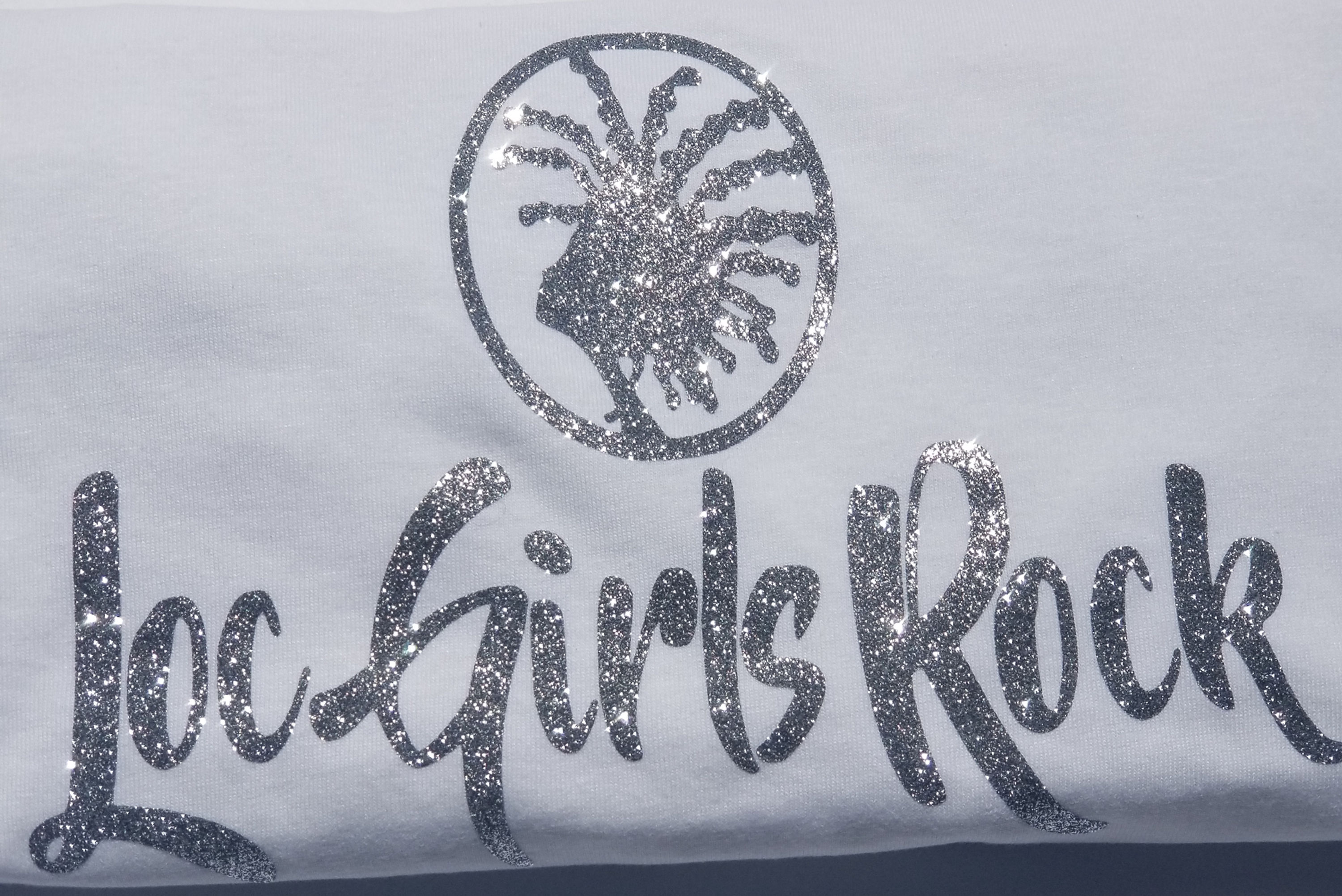 Loc Girls White/silver