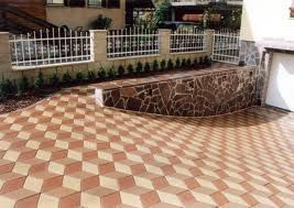 terrace paving
