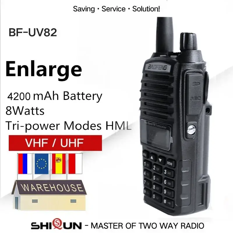 Thumbnail: UV-82 8W | Dual Band VHF Ham Radio