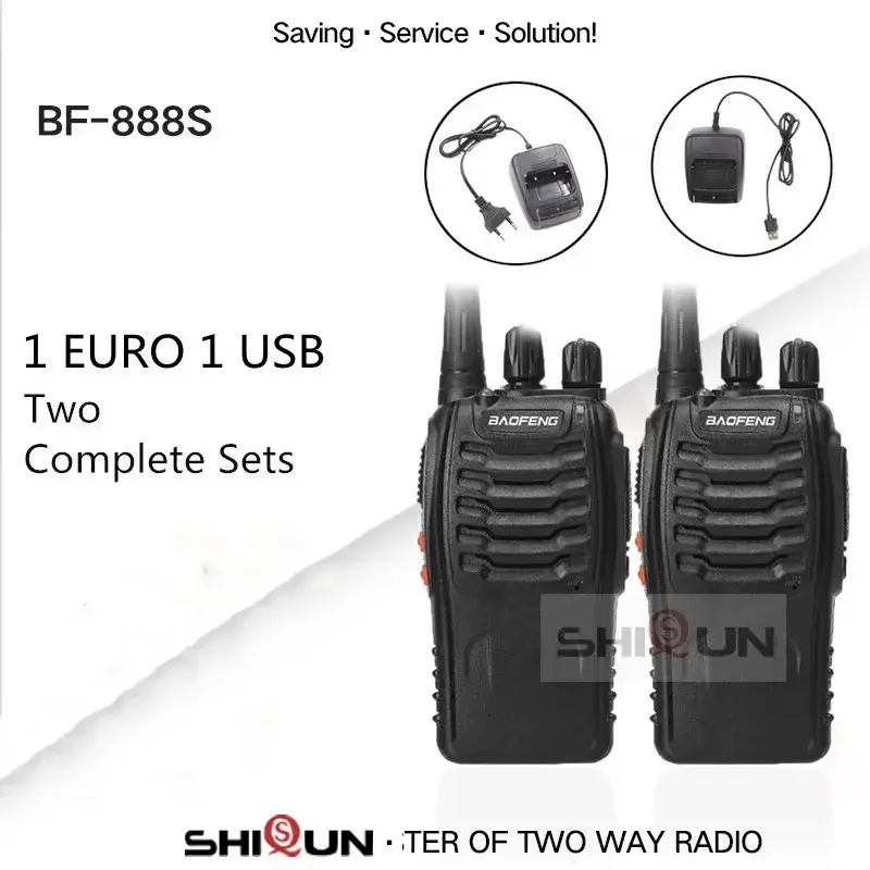 Miniature : Choix d'ensemble de radio Baofeng BF-888S Walkie Talkie UHF 5W 400-470MHz