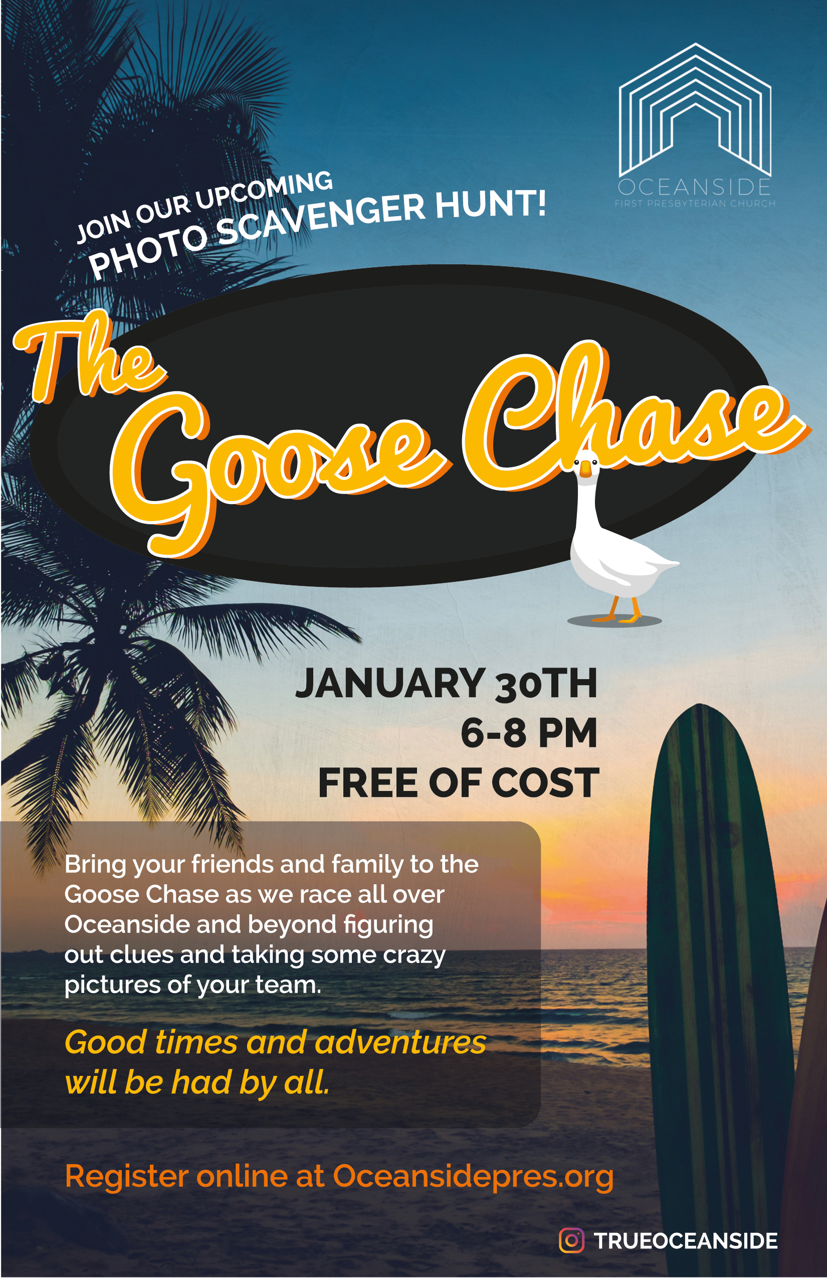 Goose Chase Scavenger Hunt