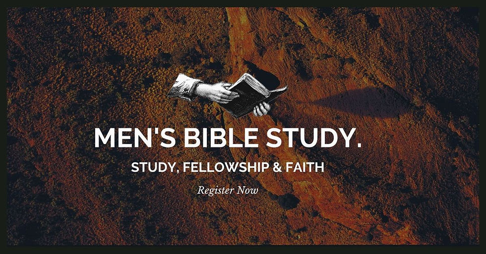 Men's Tuesday Morning Bible Study