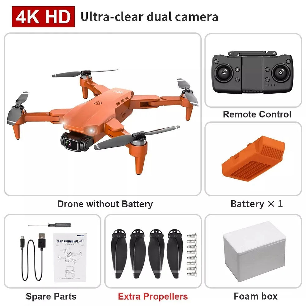 Thumbnail: Drone L900 Pro 4K Professional 5G GPS HD Dual Camera Photography Brushless Folda