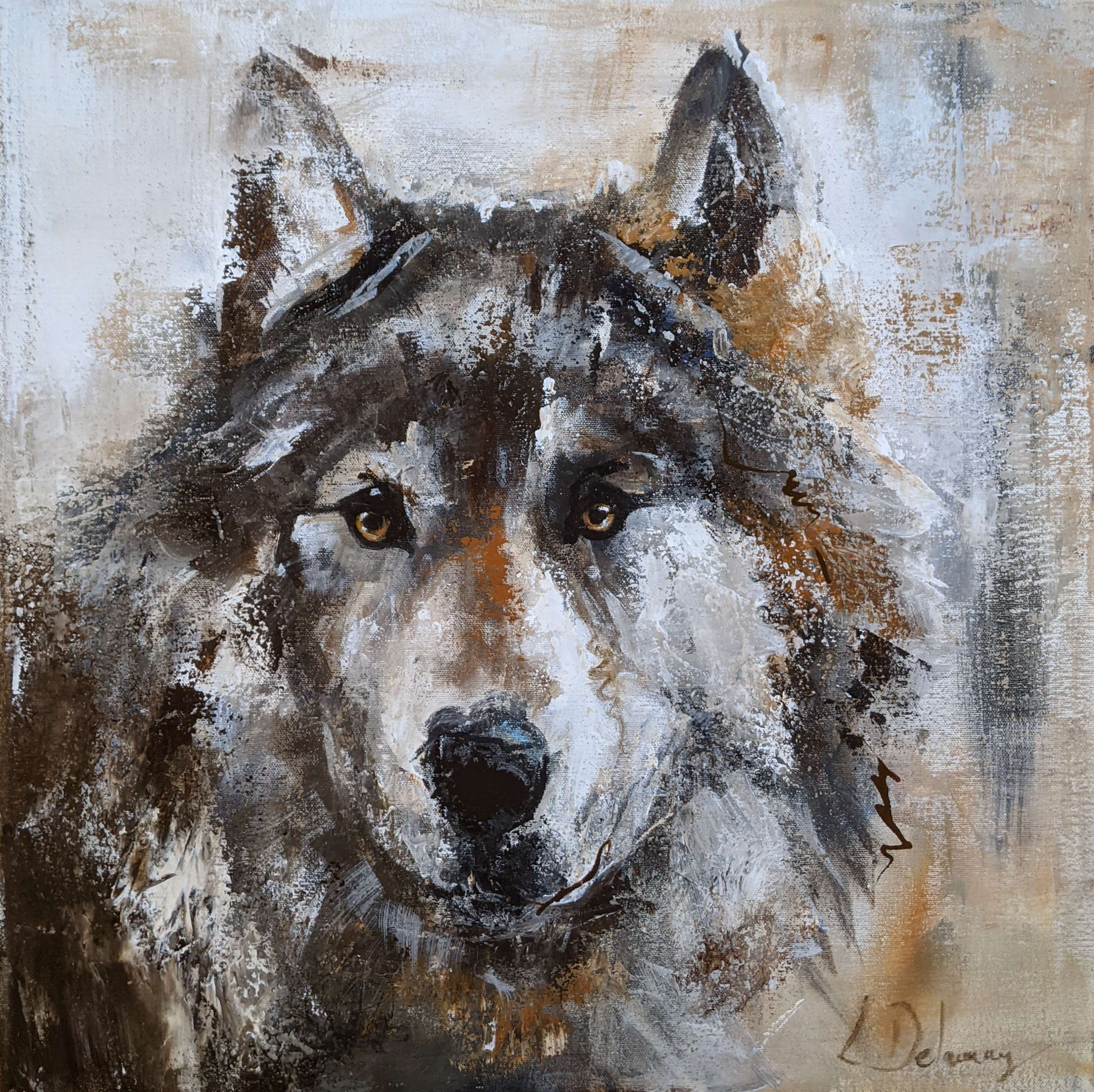 "Looking At You".  24x24