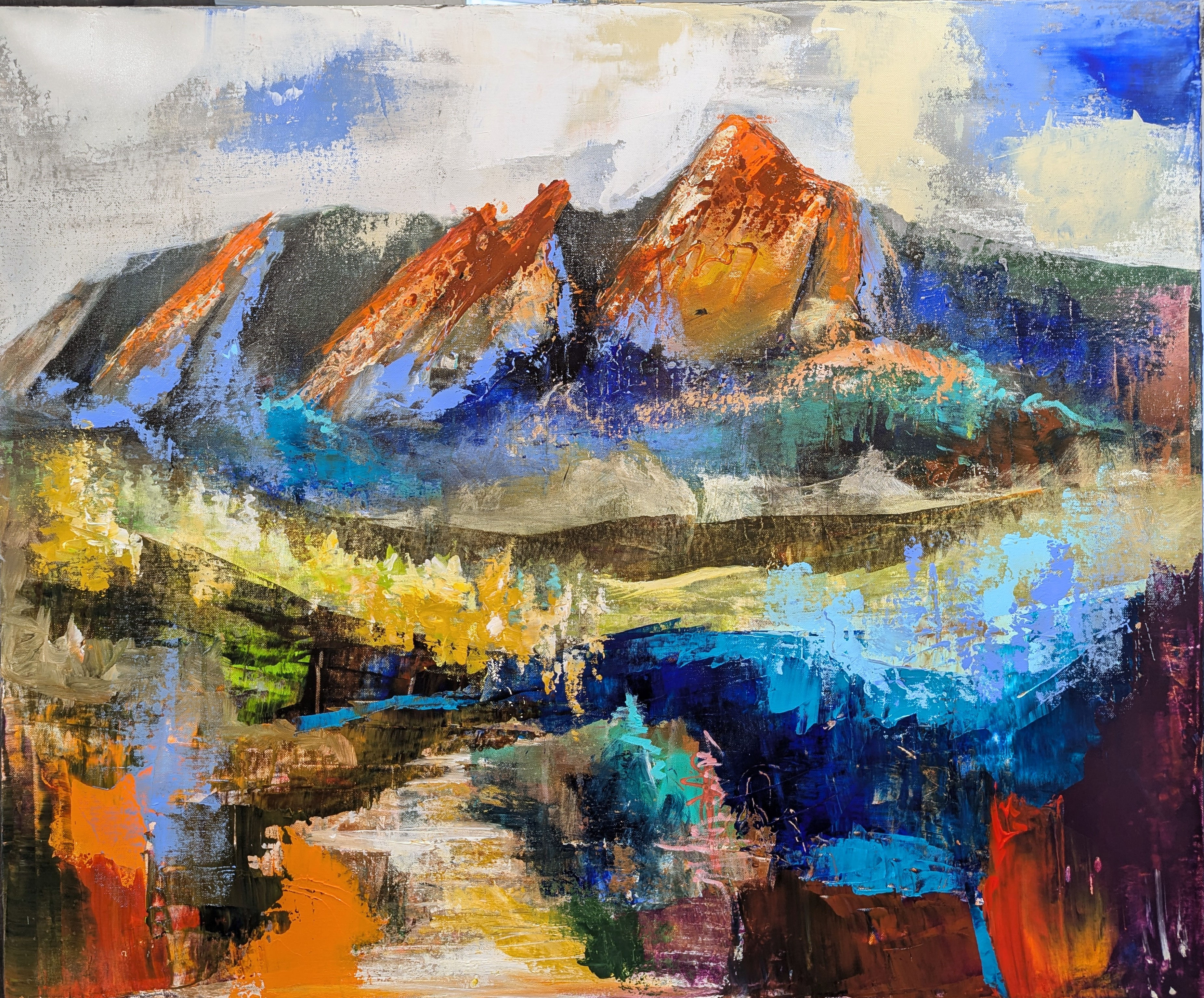 Boulder, You Are In My Heart.  30x36