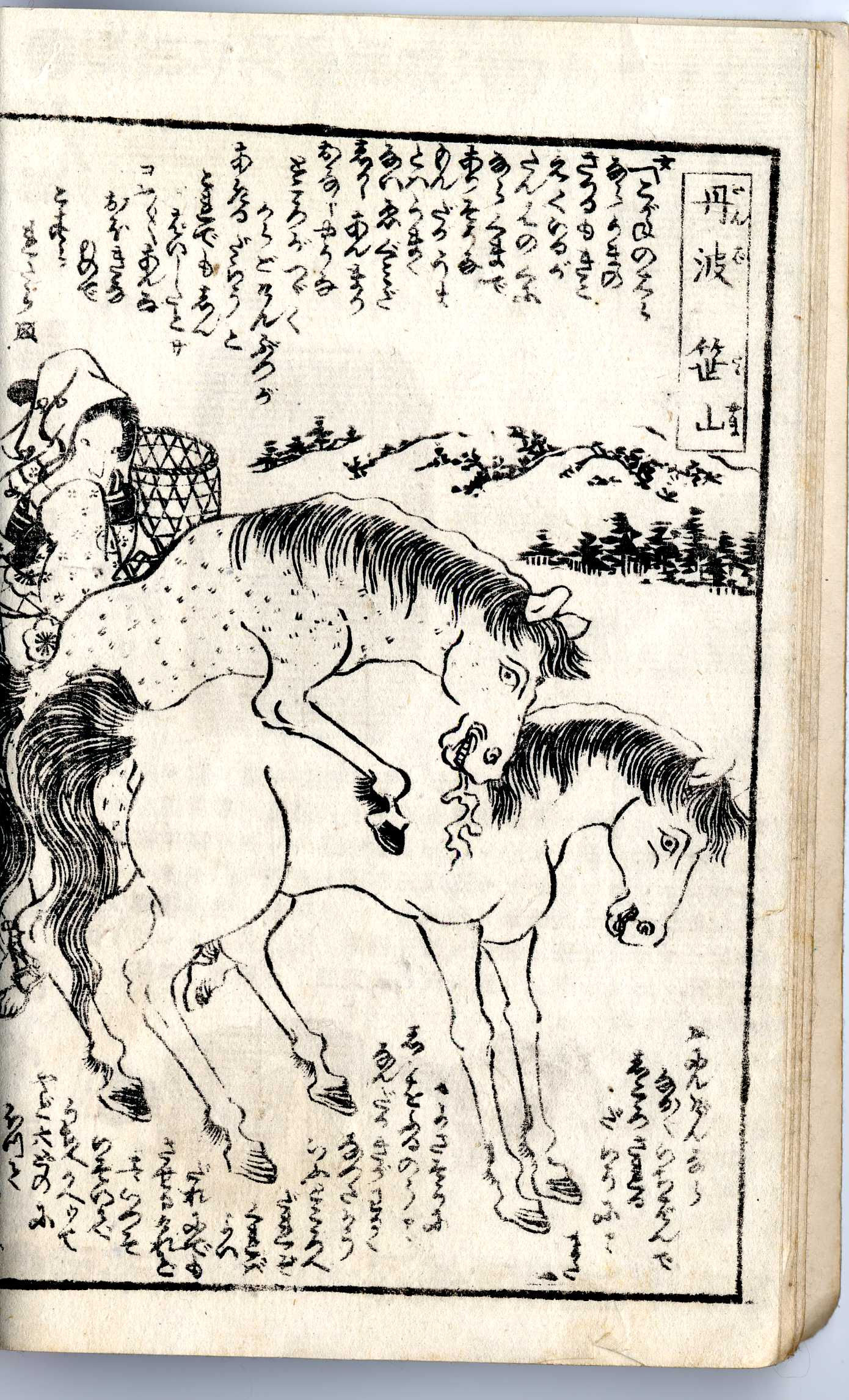 1890 - Odd Shunga Book - 69 - Horses - Westerner
