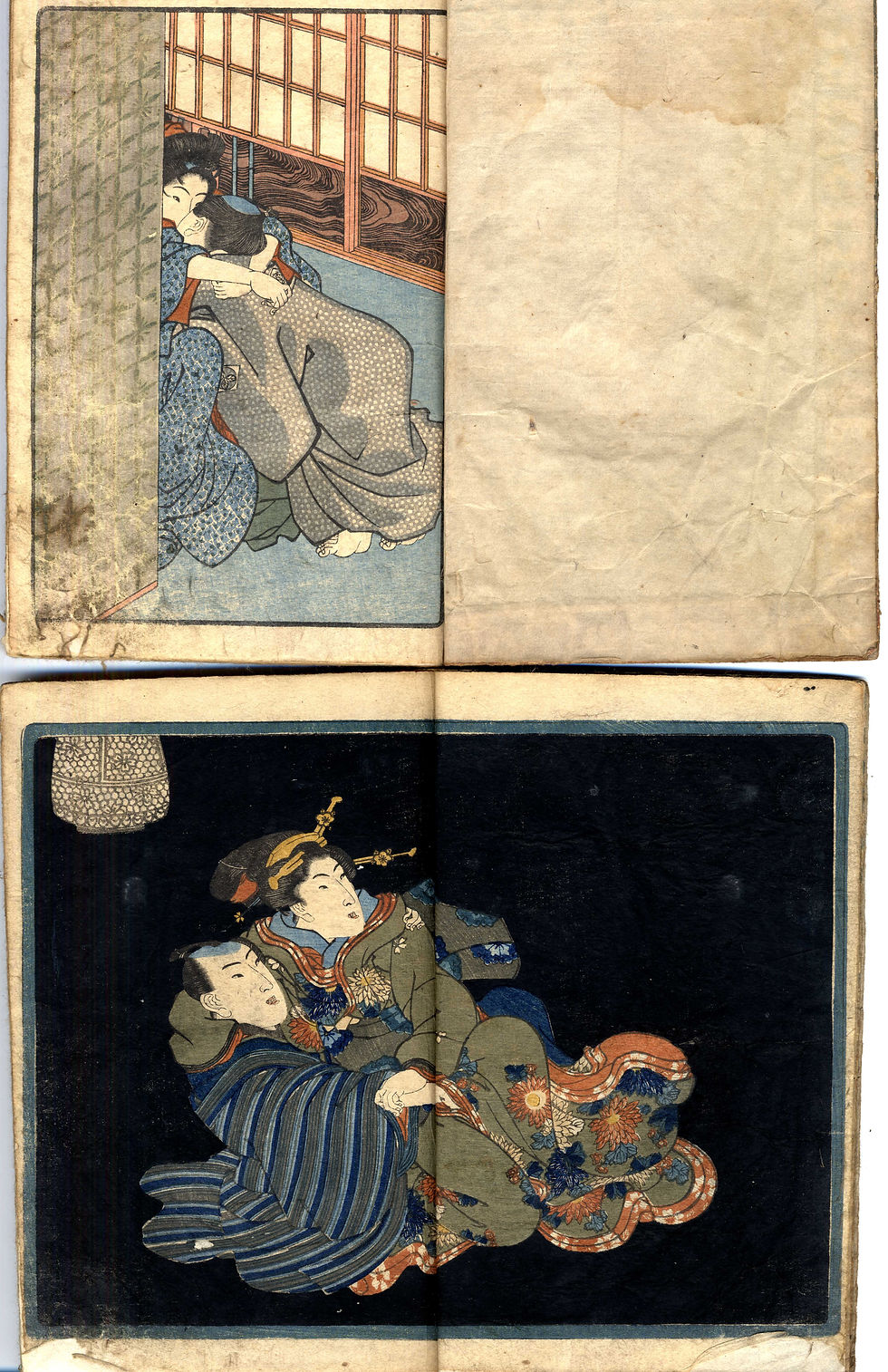 Miniaturbild: 1842 - Kunisada - Deluxe Shunga Books - Shiki no sugatami