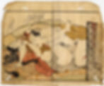 Miniature : shungaisart - 1810 - Hokusai/Utamaro - Shunga - Japanese Beauty Orgasm - erotic art