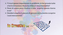 QUI MAMMA CI COVA PROPONE IL CORSO " IO CREATIVO" TENUTO DA STEFANO PAMATO