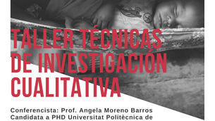 Taller Técnicas de Investigación Cualitativa