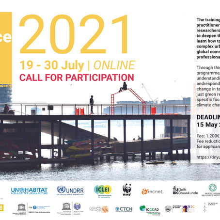 Inscriu-te a la formació intensiva de resiliència urbana 2021