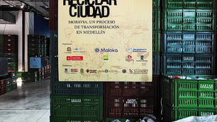 Exposición Reciclar Ciudad en Medellín