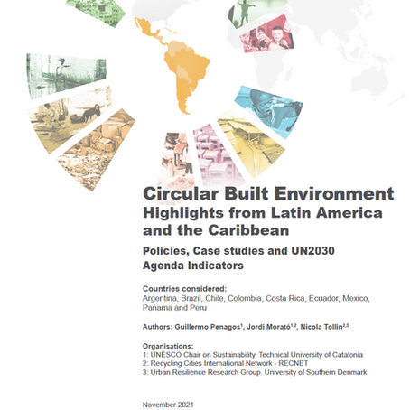 Cátedra UNESCO en la COP26: Informe Circular Built Environment Highlights from LAC