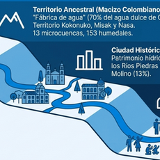 Popayán lleva a la UNESCO en París un nuevo modelo que conecta agua, patrimonio y ciudad