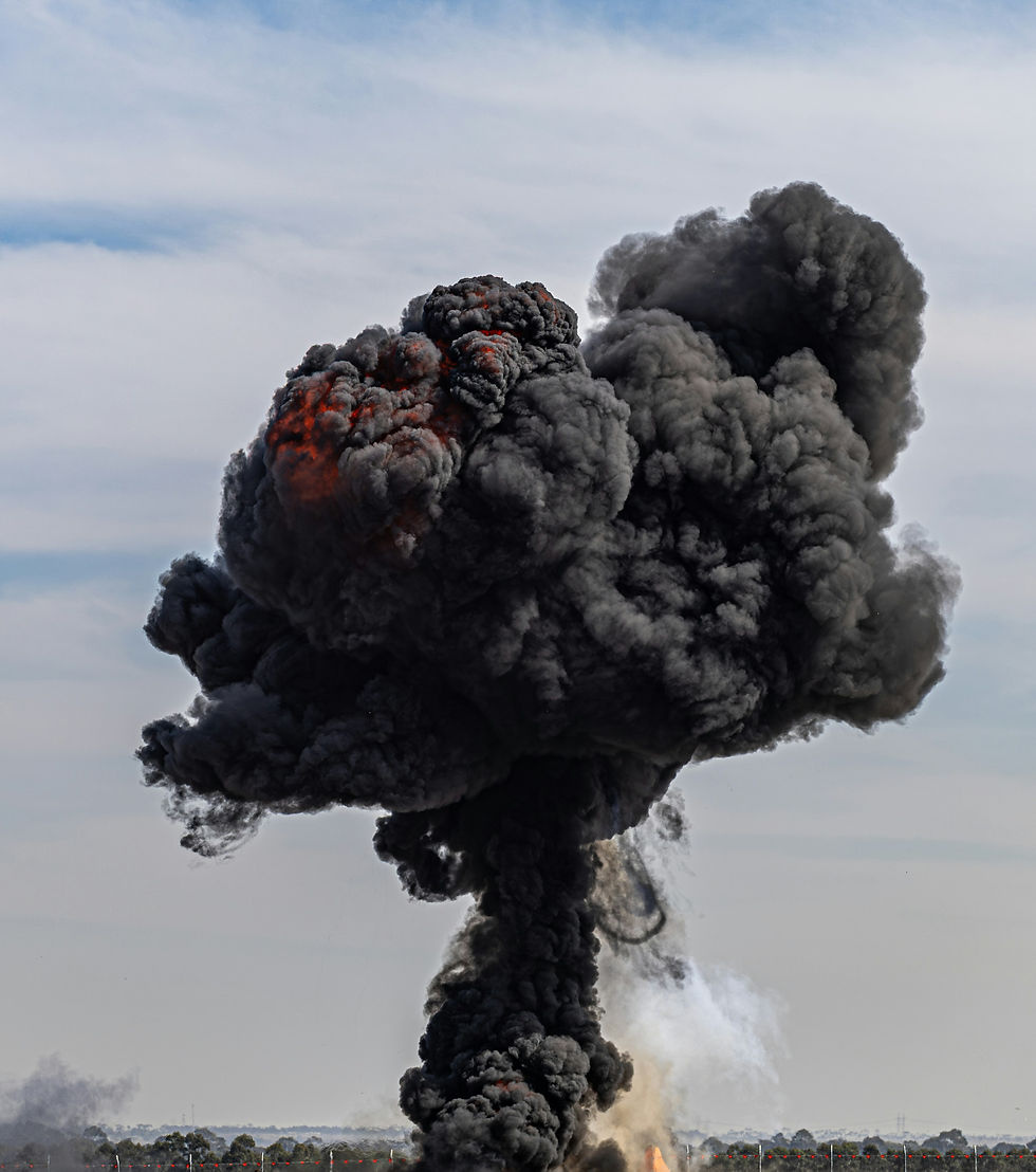 An explosion