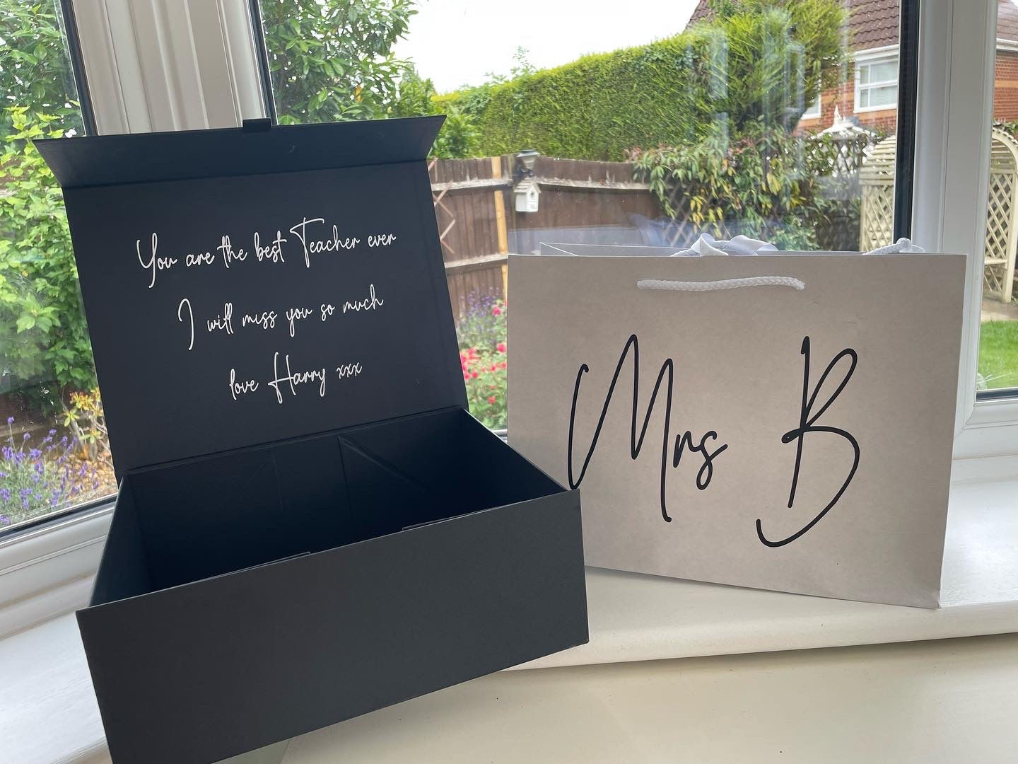 Large Gift Box and Bag