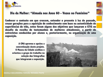 Dia da Mulher: “Almada nos Anos 60 – Vozes no Feminino”