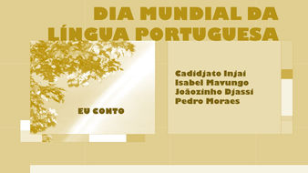 EU CONTO - DIA MUNDIAL DA LÍNGUA PORTUGUESA