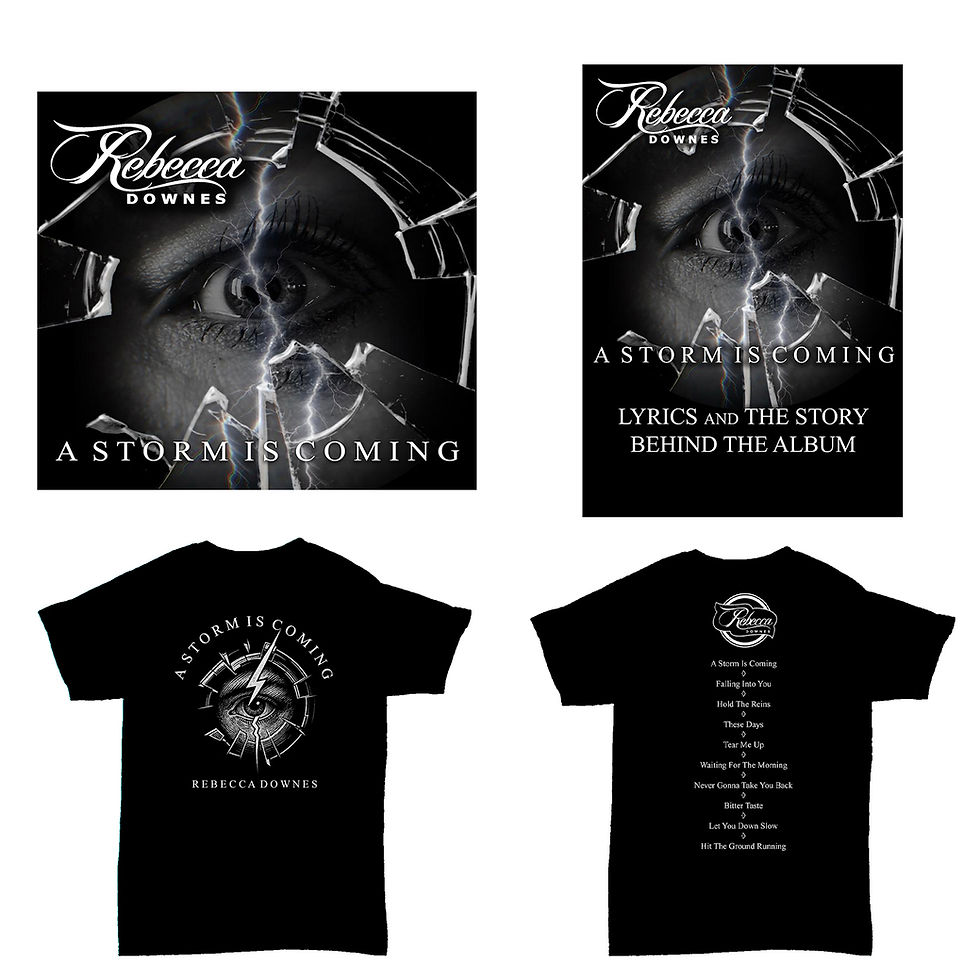 A Storm Is Coming CD + Album T Shirt + Lyric Book Bundle