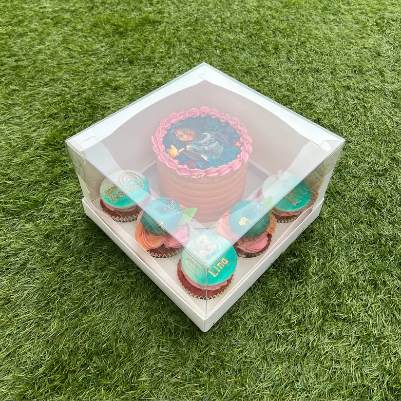 Thumbnail: Bento Cake & 5 Cupcakes (Pack of 10)