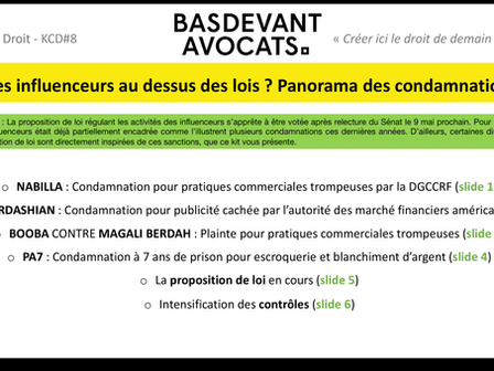 Les influenceurs au-dessus des lois ?