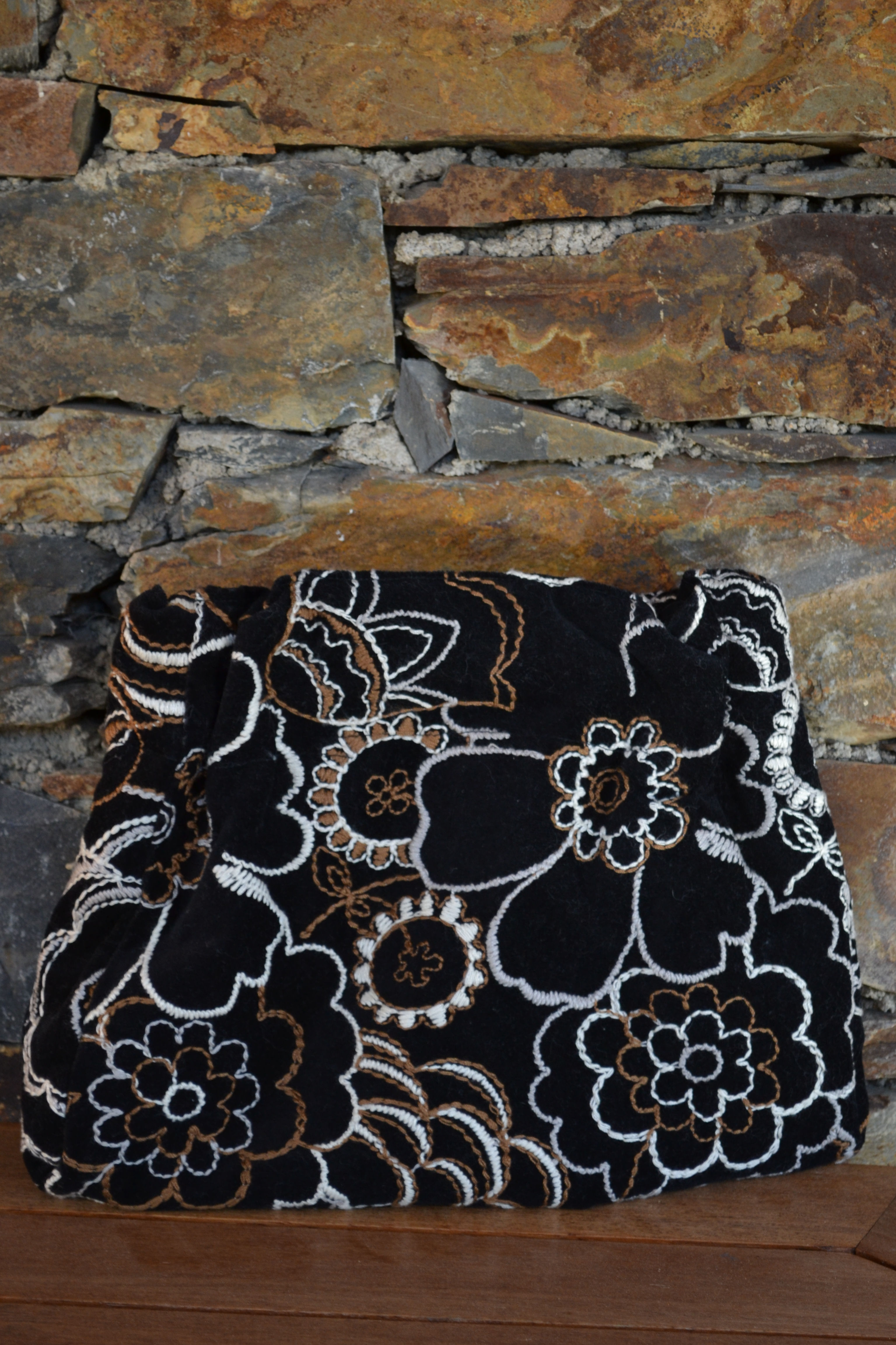 Clutch vintage Flores