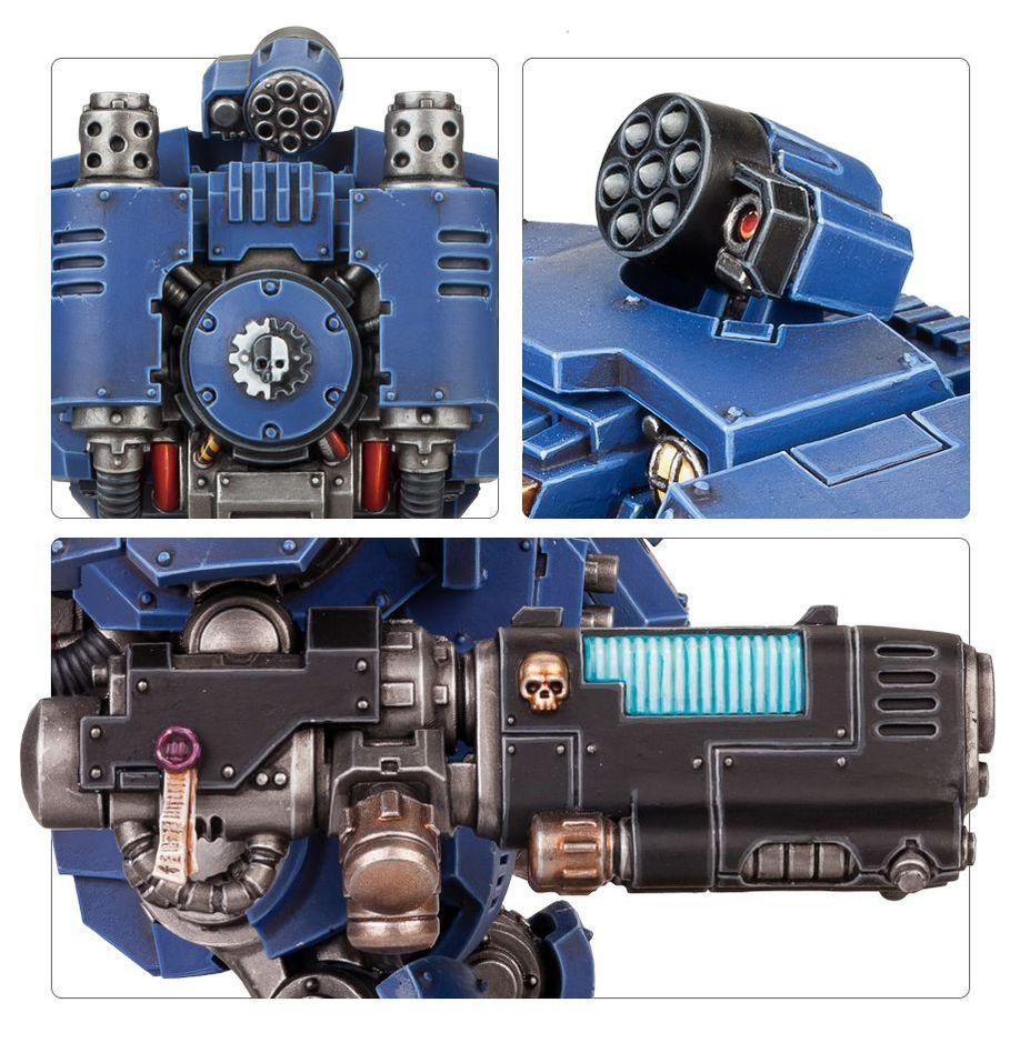 Миниатюра: Мініатюра SPACE MARINES: PRIMARIS REDEMPTOR DREADNOUGHT