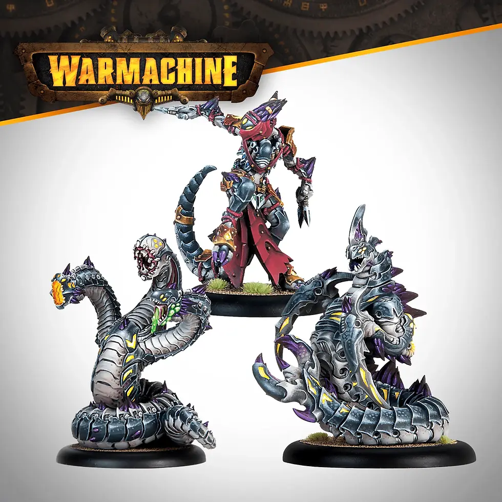 Набір мініатюр Warmachine: Khymaera Shadowflame Shard Battlegroup Box