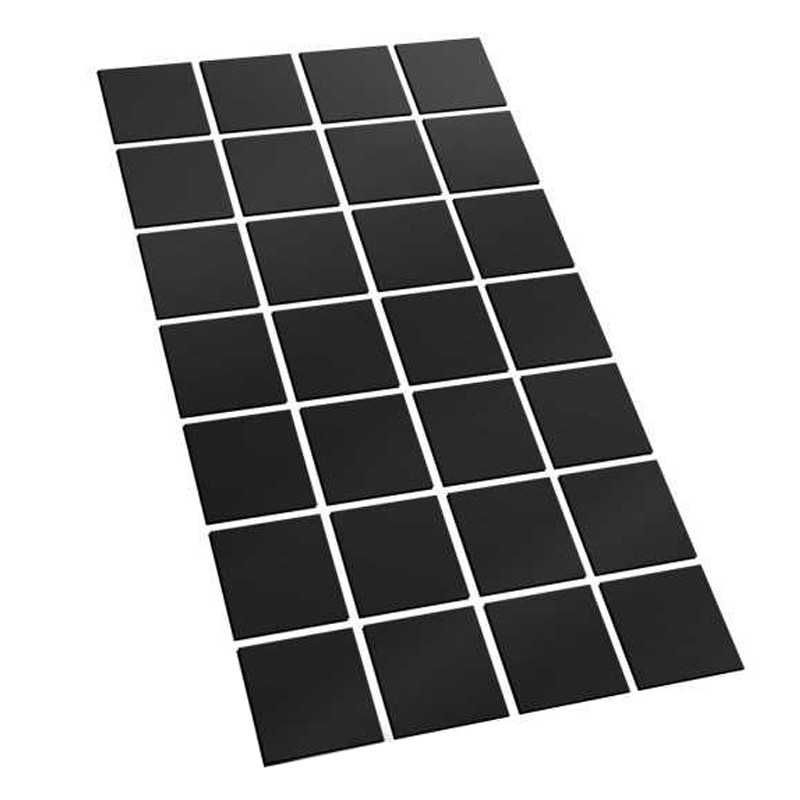 Квадратні самоклейкі магнітні наклейки, 40 × 40 мм