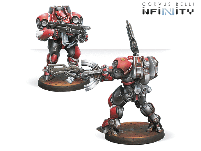 Миниатюра: Мініатюри для Infinity — Gecko Squadron