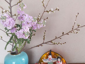 Grandma decorates the seasons. - Hina doll. March 2024