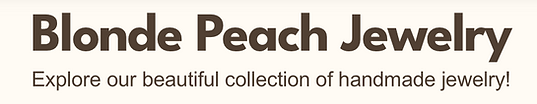 Blonde Peach Jewelry