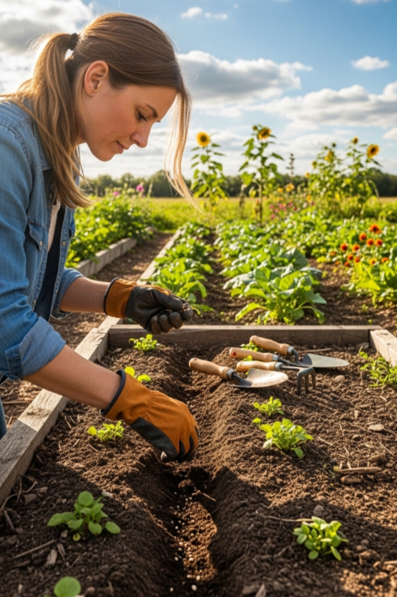 Thumbnail: woman planting seeds
